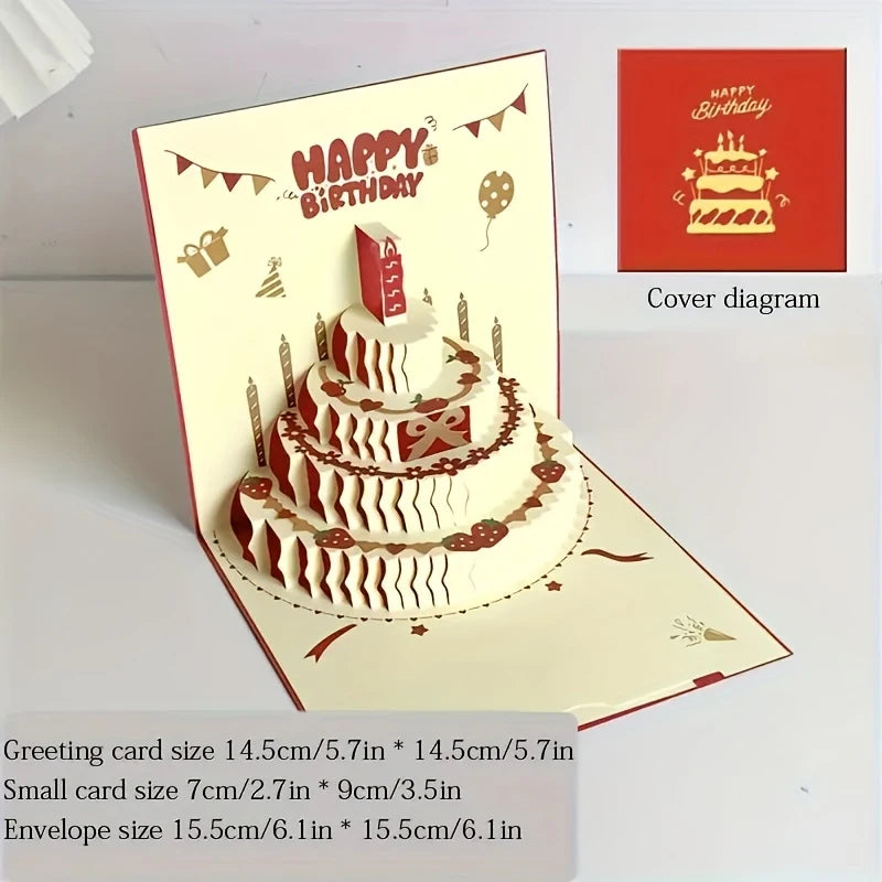 3D Happy Birthday Card