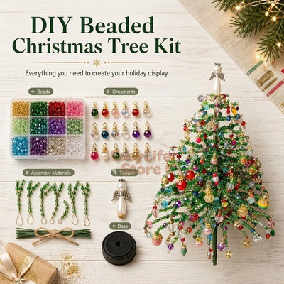 DIY Beaded Christmas Tree Kit Handmade