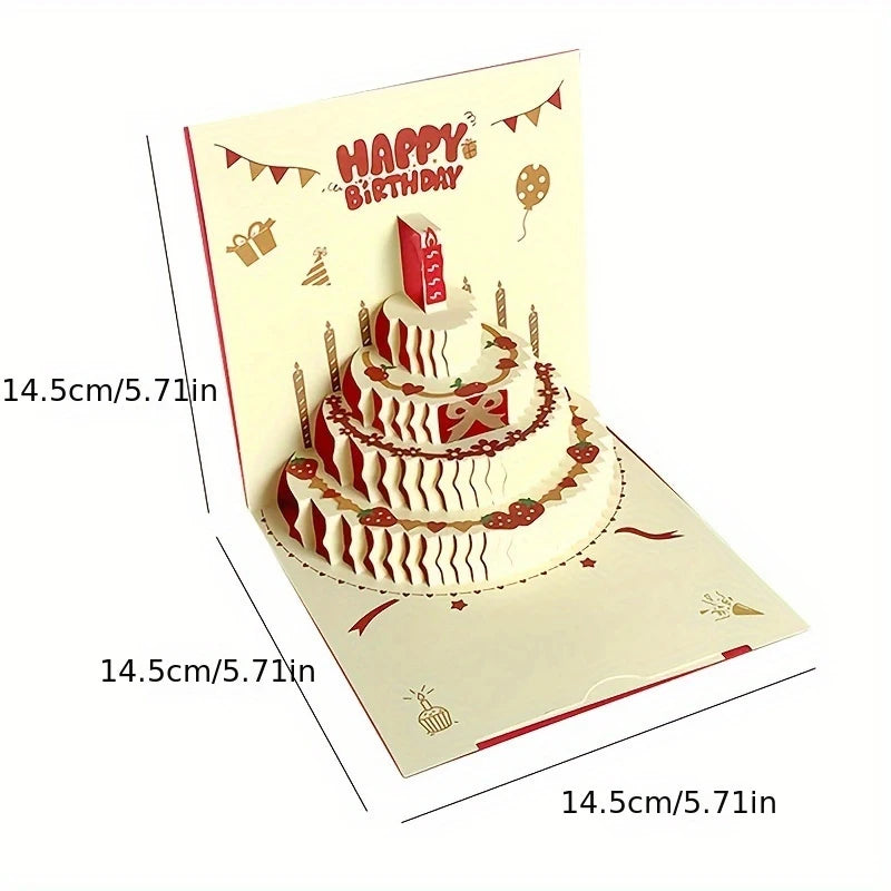 3D Happy Birthday Card