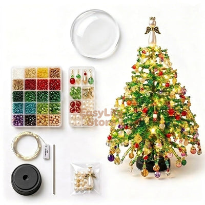 DIY Beaded Christmas Tree Kit Handmade