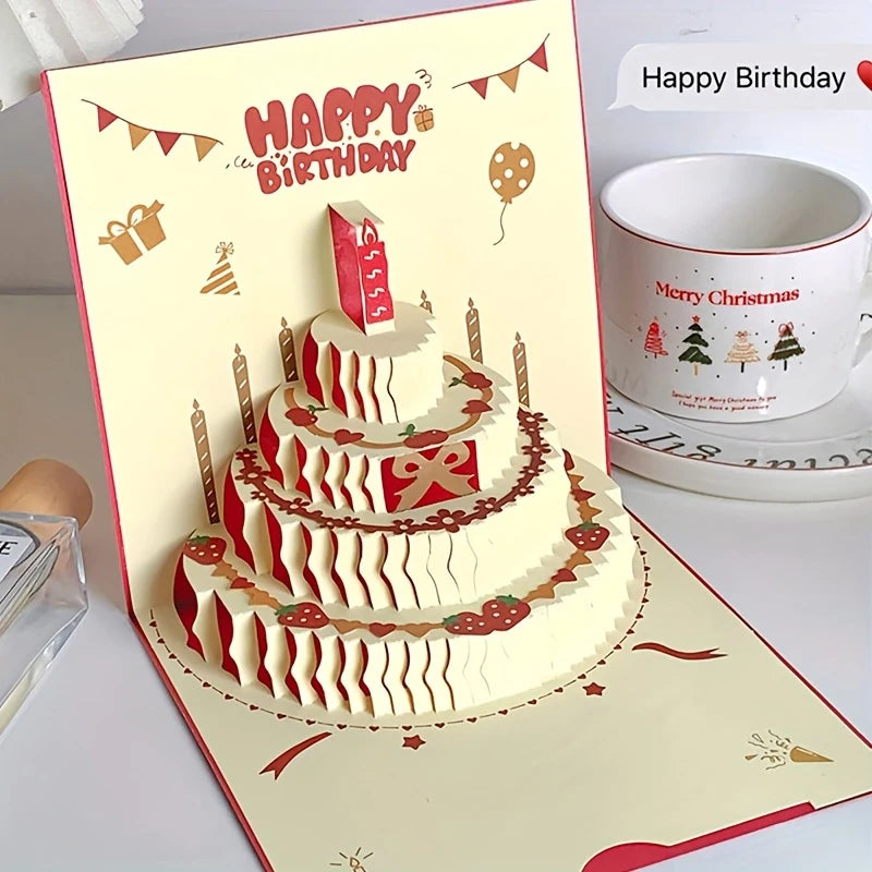 3D Happy Birthday Card