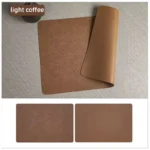 Faux Leather Placemats Set of 1/4/6pcs ,Heat Resistant Non-Slip Waterproof,Double-Sides,Kitchen Dining PU Table Place Mats - Image 7